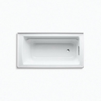 Archer Bathtub, With Integral Apron and Integral Flang, Dune