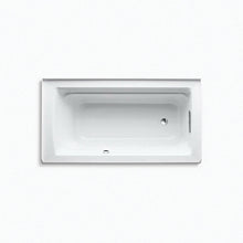 Archer Bathtub, Black, 20-1/4 in
