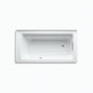 Archer Bathtub, Black, 20-1/4 in