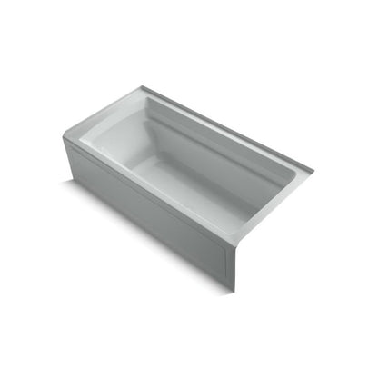 Archer Bathtub, Ice Gray, 36 in