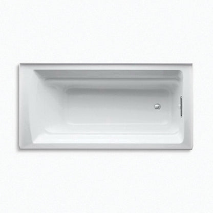 Archer Bathtub, Ice Gray, 36 in