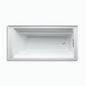 Archer Bathtub, Ice Gray, 36 in