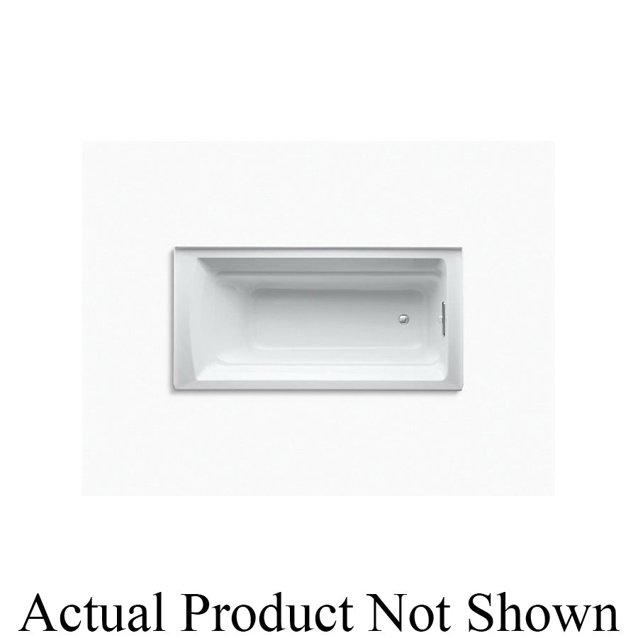 Archer Bathtub, Ice Gray, 36 in