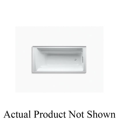 Archer Bathtub, Ice Gray, 36 in