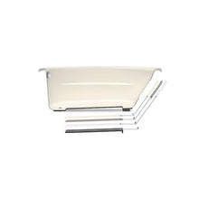 Bathtub, With Integral Flange and Integral Apro, Ice Gray
