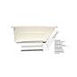 Archer - Bathtub with Integral Flange - 66" - 3-Wall Alcove