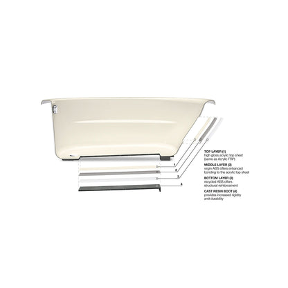Archer - Bathtub - 30" - 3-Wall Alcove