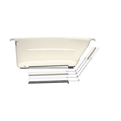 Archer - Bathtub with Integral Flange - 66" - 3-Wall Alcove