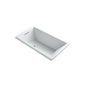 Underscore - Bathtub with End Drain - Drop-in/Under