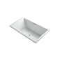 Underscore - Bathtub with Centre Drain - Acrylic