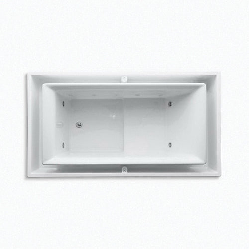 Sok - Bathtub with Left Hand Drain - Drop-in - Acrylic