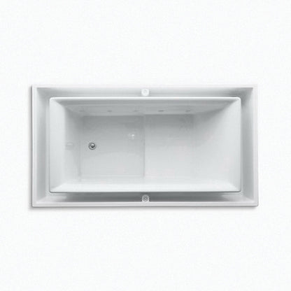 Sok - Bathtub with Left Hand Drain - Effervescence