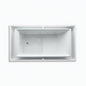 Sok - Bathtub with Left Hand Drain - Effervescence