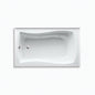 Mariposa - Bathtub - 60" L x 36" W - 3-Wall Alcove
