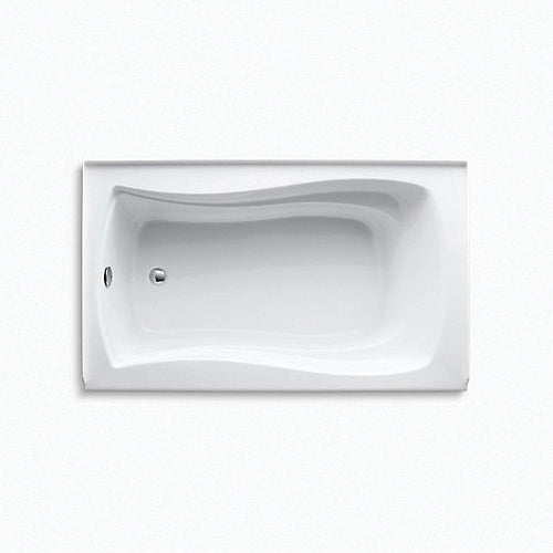Mariposa Bathtub With Integral Flange, Biscuit