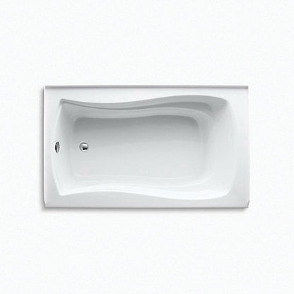 Mariposa Bathtub With Integral Flange, Biscuit