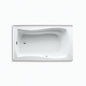 Mariposa - Bathtub with Integral Flange - 60" - Acrylic