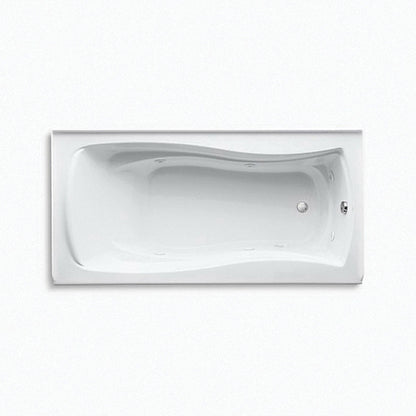 Mariposa Bathtub With Integral Flange, Whirlpool, Biscuit