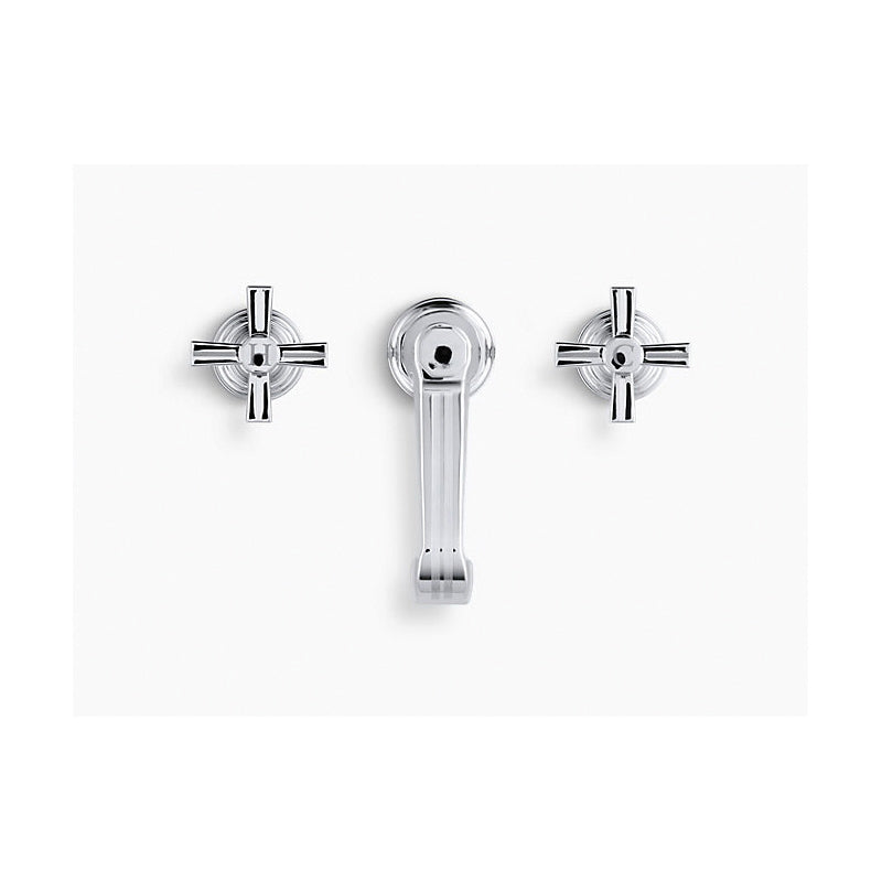 Pinstripe - Widespread Bathroom Sink Faucet - 1-3/8" - Solid
