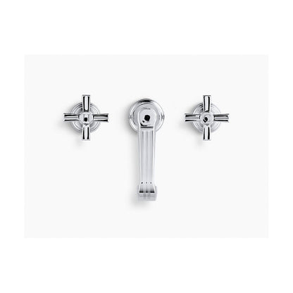 Pinstripe - Widespread Bathroom Sink Faucet - 1-3/8" - Solid