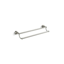 Kelston - 24" Double Towel Bar - Vibrant Brushed Nickel