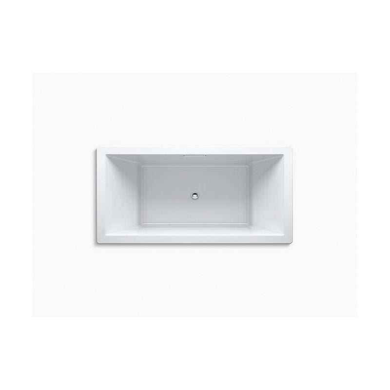 Underscore - Bathtub with Centre Drain - 23" - Drop-in/Under