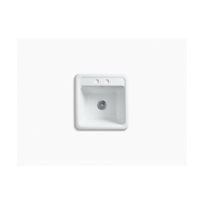 Park Falls - Utility Sink - White - Top/Undermount