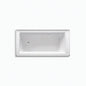 Archer Bathtub, Black, 3-Wall Alcove