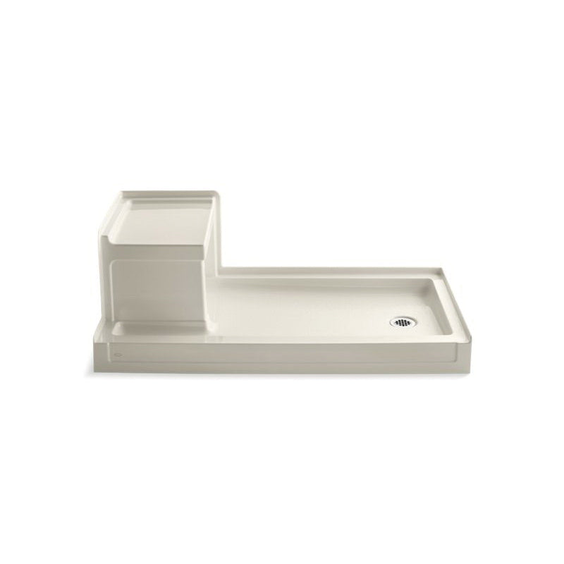 Tresham - Right Drain - 60" L x 32" W x 21-1/8" D - Acrylic