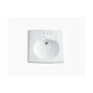 Brenham - 21-15/16" Bathroom Sink with Overflow - Oval Basin