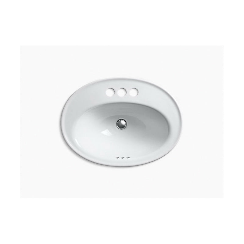 Serif - 22-1/8" Self-Rimming Bathroom Sink with - Ice