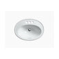 Serif - 22-1/8" Self-Rimming Bathroom Sink with - Ice