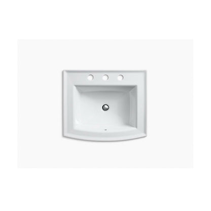 Archer - 22-5/8" Self-Rimming Bathroom Sink with - Thunder