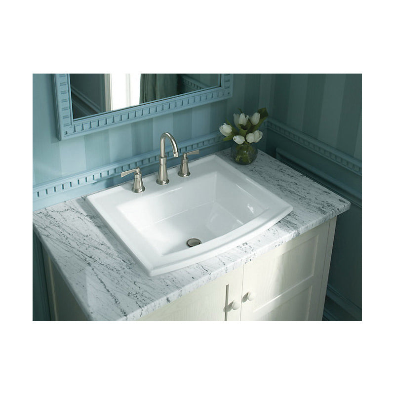Archer - 22-5/8" Self-Rimming Bathroom Sink with - Thunder