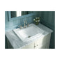 Archer - 22-5/8" Self-Rimming Bathroom Sink with - Thunder