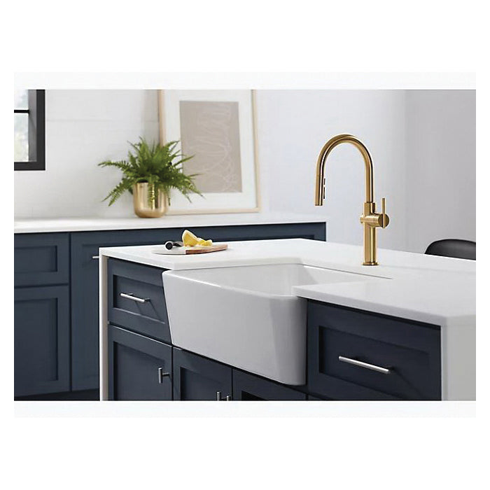 Ironridge - 34" Kitchen Sink - Undermount - Single Bowl