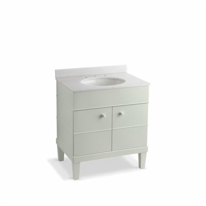 Evandale - 3-Piece Bathroom Vanity Cabinet - Floor Mount