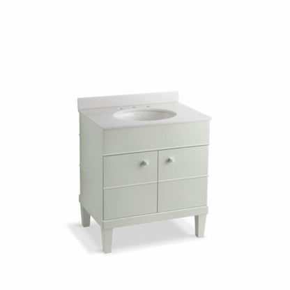 Evandale - 3-Piece Bathroom Vanity Cabinet - Floor Mount