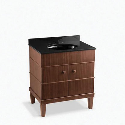 Evandale - 3-Piece Bathroom Vanity Cabinet - Floor Mount