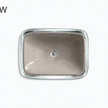 Inia Wading Pool - Bathroom Vessel Sink - Opaque