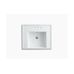 Tresham - Squared Shape - 2" Faucet Hole Spacing - Fireclay