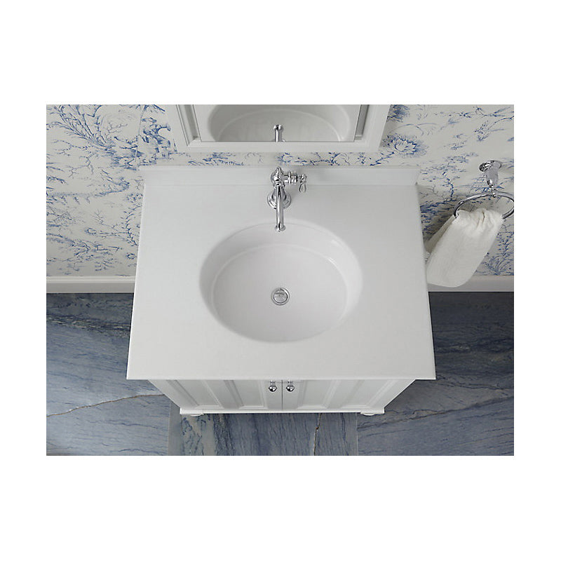 Verticyl - 19-1/8" Bathroom Sink with Overflow - Undermount