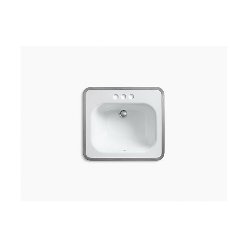 Tahoe - 20" Bathroom Sink with Overflow - Drop-in