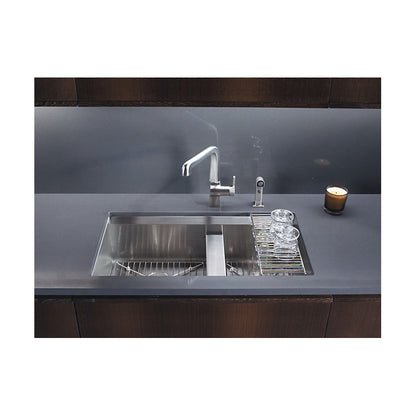 8 Degree - 33" Kitchen Sink - Undermount - Double Bowl