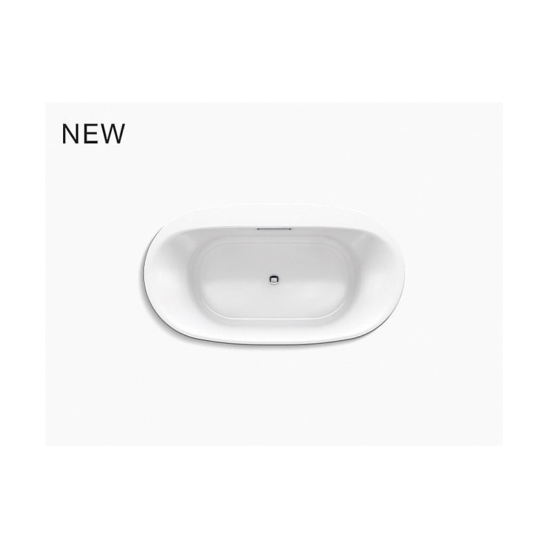 Underscore - Oval Shape - 66" L x 36" W - Drop-in/Under