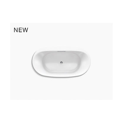 Underscore - Oval Shape - 66" L x 36" W - Drop-in/Under