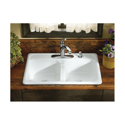 Delafield - 33" Kitchen Sink - Top - Double Bowl