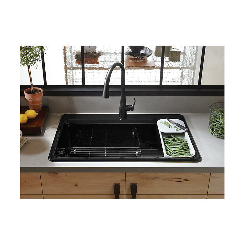 Riverby - 33" Kitchen Sink with Accessories - Top