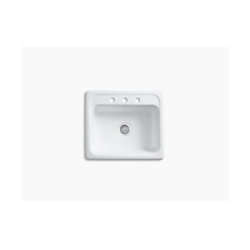 Mayfield - 25" Kitchen Sink - Top - Single Bowl