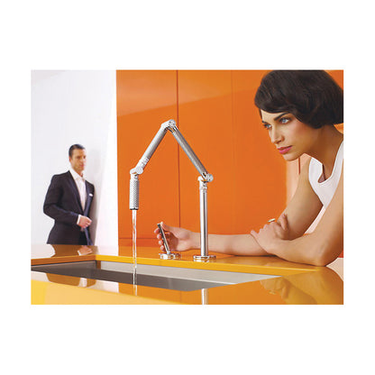 Karbon - Kitchen Sink Faucet with Black Tube - Deck Mount